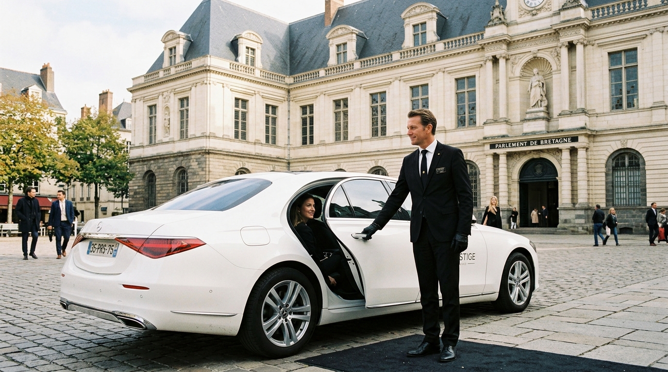 Mise à disposition chauffeur Parlement de Bretagne